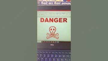 Dangerous Logo insert in ms word | Danger का सिम्बोल बनाए Shortcut key से #shorttrick magic tricks