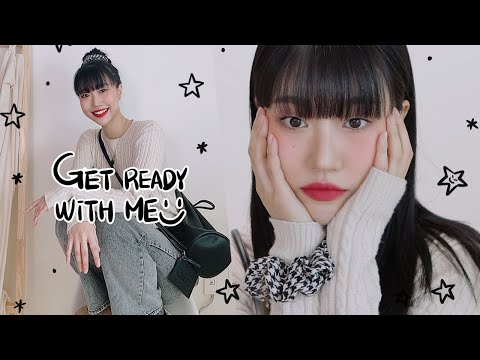 출근 데일리룩#2 꾸안꾸 메이크업 + 데일리 패션 아이템들 소개 | 민스코 Minsco
