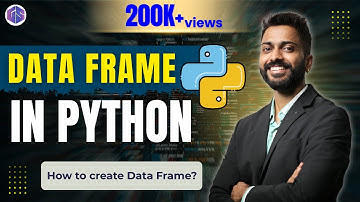 Lec-40:Data Frame in Python 🐍 | How to create Data Frame in Pandas | Reading Data from CSV files
