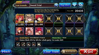 The Alchemist Code - Trial Grounds: Sword Trial