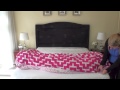 How to put on a quilt cover the easy way