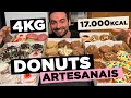 PEDI O CARDÁPIO INTEIRO DOS MELHORES 'DONUTS'!! [4.0 KG / 17.040 KCAL]