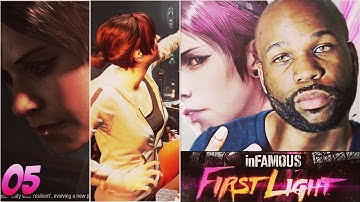 inFamous First Light Walkthrough Gameplay Part 5 - Beta Arena / Conduit Consequences