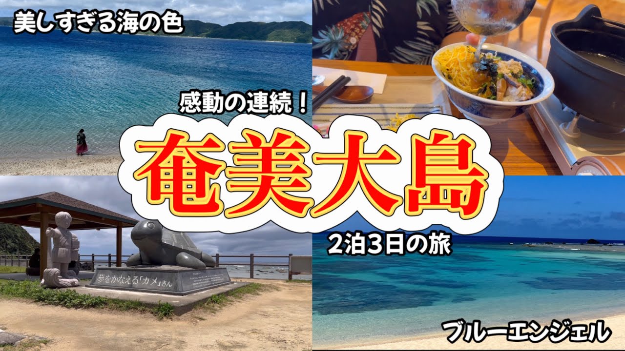 【再・奄美大島観光】綺麗な海に感動！2泊3日の旅^ ^