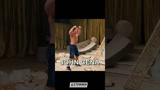 JOHN CENA vs. ERIC ANDRE 👀🔥 #wwe #wrestling #johncena #ericandre #wtf #funny