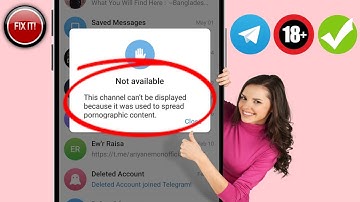 🚫 Fix: "This Channel Cannot Be Displayed Because It Was Used to Spread" on Telegram Easy Guide 2025