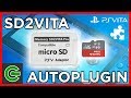Setting up SD2VITA on PS Vita using the Autoplugin