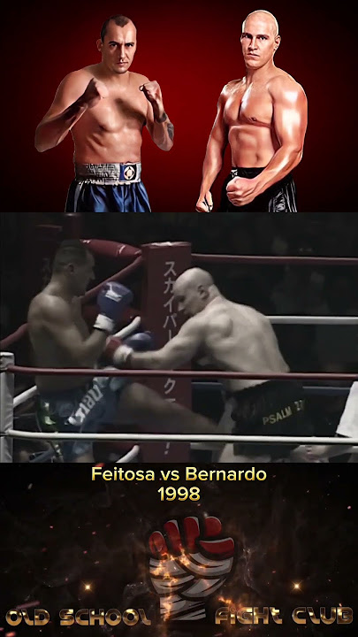 Glaube Feitosa vs Mike Bernardo classic K-1 heavyweight fight 1998 #glaubefeitosa #mikebernardo #k1
