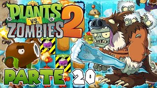 ¡COCOCAÑON CONTRA LOS ZOMBISTEINS DE HIELO! | PARTE #20 | PLANTS VS ZOMBIES 2