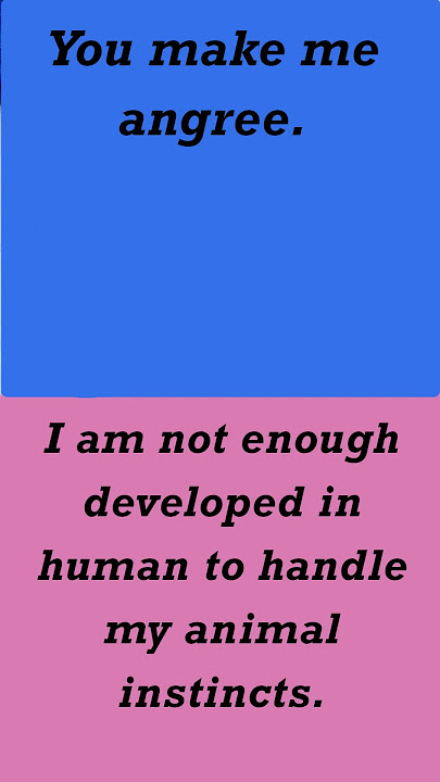 I compare the tribal and individual way of thinking.