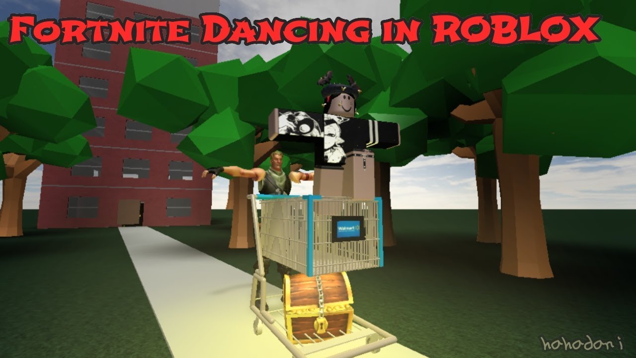 Fortnite Dances In Roblox Youtube - roblox vs fortnite dancing