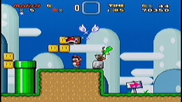 SMW ǀ Unintended Exits ǀ Yoshi’s Island 1 Wrong Warp Exit (101st exit), [RTA]