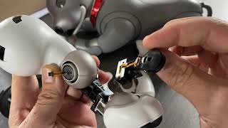 How to disassemble a Frontleg from a Sony AIBO ERS-1000