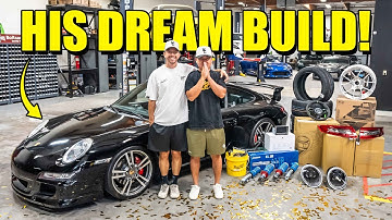 Surprising My Best Friend with His DREAM BUILD - Full Transformation 997 Carrera S