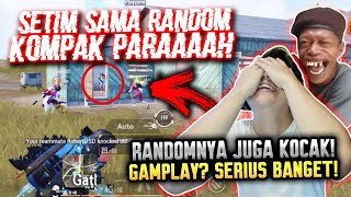 SETIM SAMA RANDOM KOCAK & KOMPAK BANGET !! SALING BACKUP PAS PERANG !! - PUBG MOBILE