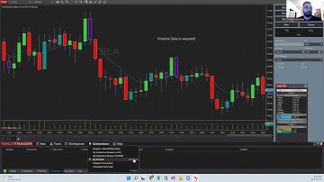 Playback Stocks - Ninja Trader 8