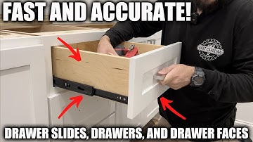 Install drawers like a PRO / Easy method in 30 minutes!