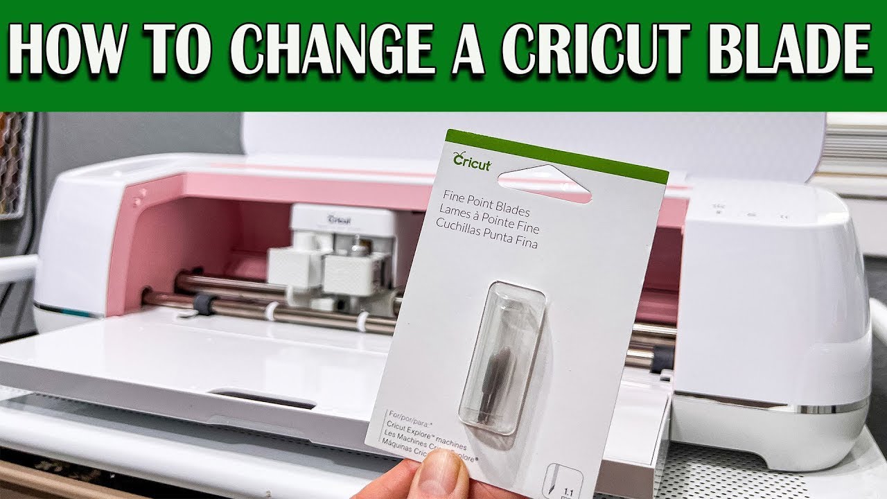 UPDATED How To Change A Cricut Fine Point Blade and Bonus Tip