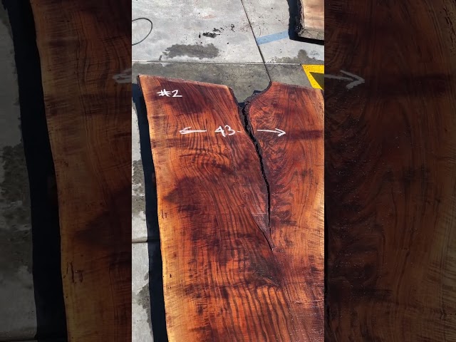#walnut #2 back #lumber #liveedge #liveedgeslabs #woodworking #thelumberbaron #curly #figured