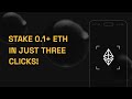 How to stake ethereum instantly with everstake