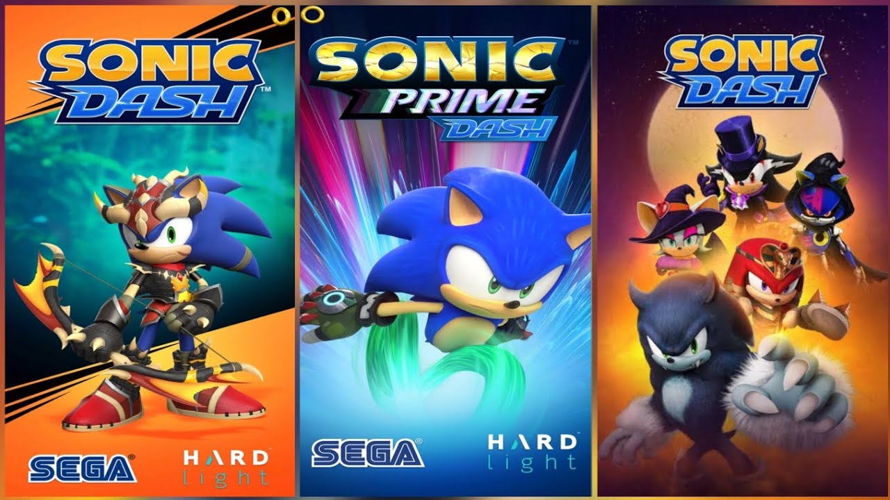All Bosses Zazz Dr Eggman vs Sonic Dash 🆚 Sonic Prime Dash - YouTube