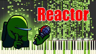 Video thumbnail of "Reactor - FNF Vs. Imposter V3 update MIDI | Reactor Piano sound"