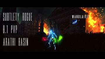 Yessa - Arathi Basin, a PvP Short [8.1 Subtlety Rogue Battleground PvP]