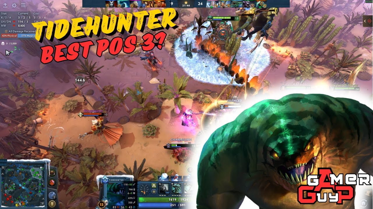 ITS TIDEHUNTER BEST OFFLANER RIGHT NOW ?