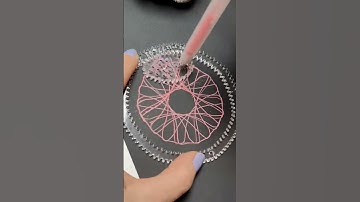 #satisfying #mandala #art #springonyoutube #spirographart #creativejourney #wildgears #spirograph