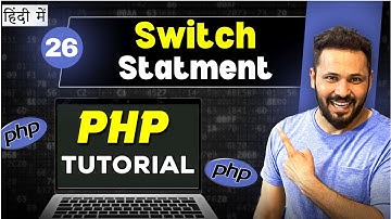 Php Tutorial in Hindi #26 Switch Statement in PHP