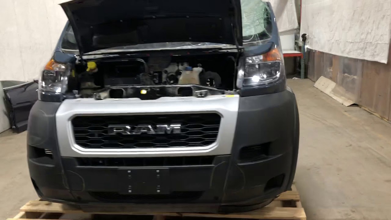 Promaster Front Amazon Prime van 2019 Promaster front end assembly inspection video ...