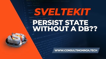 SvelteKit | persist state without a db | initialize state no db |localStorage hacky workaround
