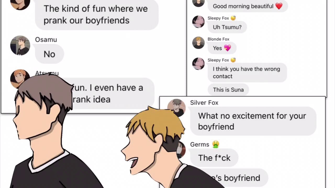 Miya Twins Prank Their Boyfriends (Ft. Sakuatsu and Sunaosa)