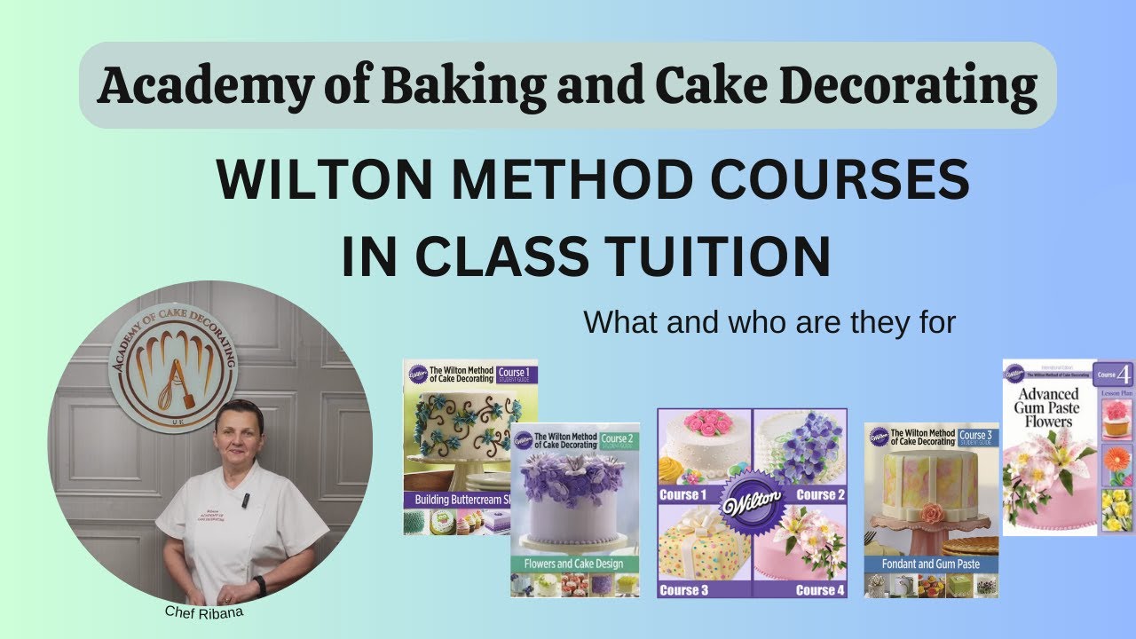 Wilton method courses( in class training) - YouTube