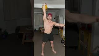 Kettlebell Windmill vs overhead squat. Spot the difference