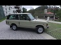 1981 Range Rover Classic