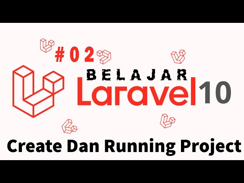 02 Tutorial Laravel 10  -  Create Dan Running Project