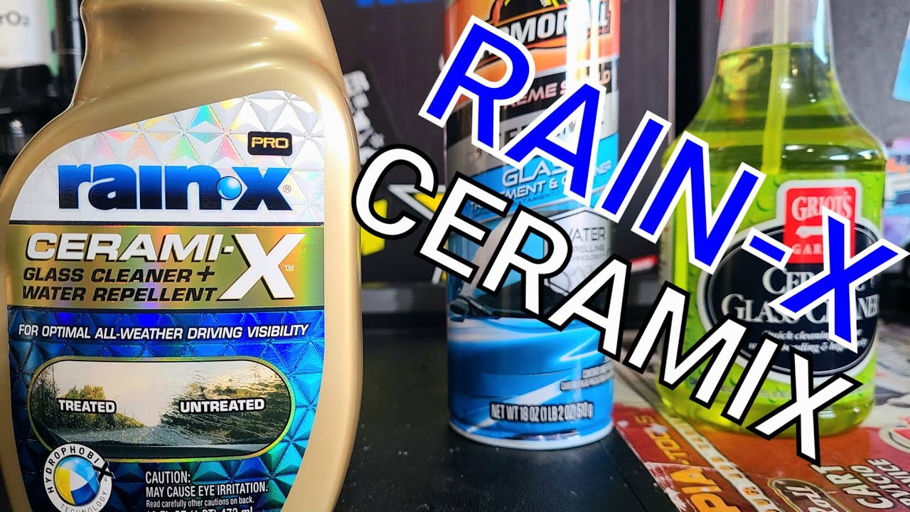 NEW] Rain X Ceramix Glass Cleaner - Review 
