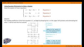 Section 7.3 Multivariable Linear Systems