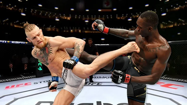 Israel Adesanya 🆚 Prime Conor McGregor | UFC 4