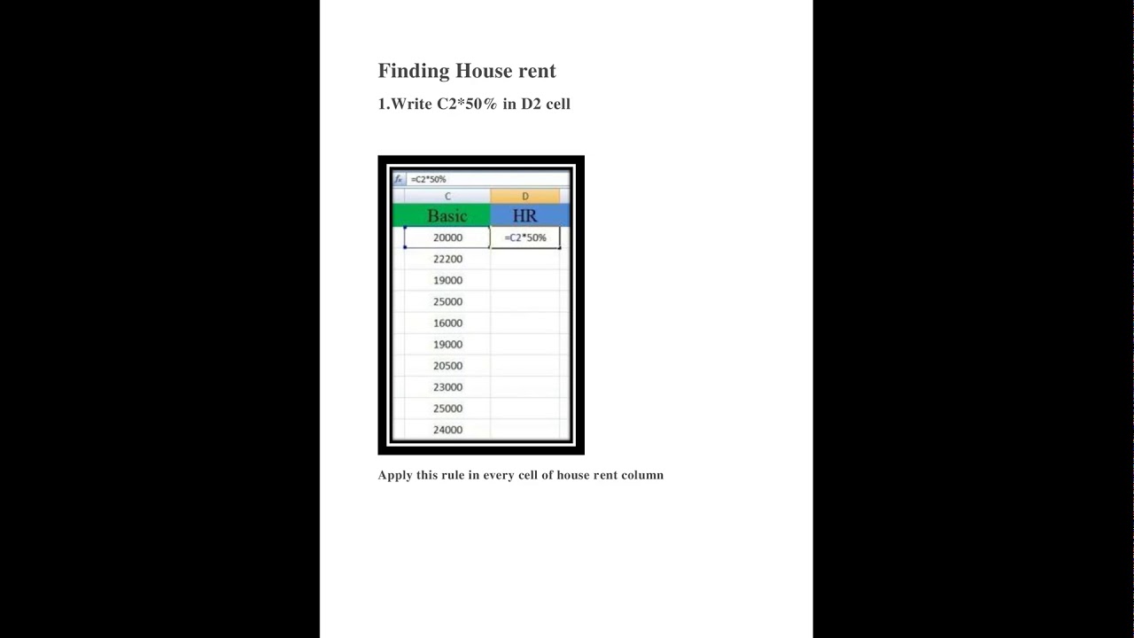 How To Make Salary Sheet In Excel With Formula II A Complete Concept