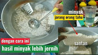 Cara MUDAH Membuat MINYAK GORENG Sawit SEDERHANA di Rumah