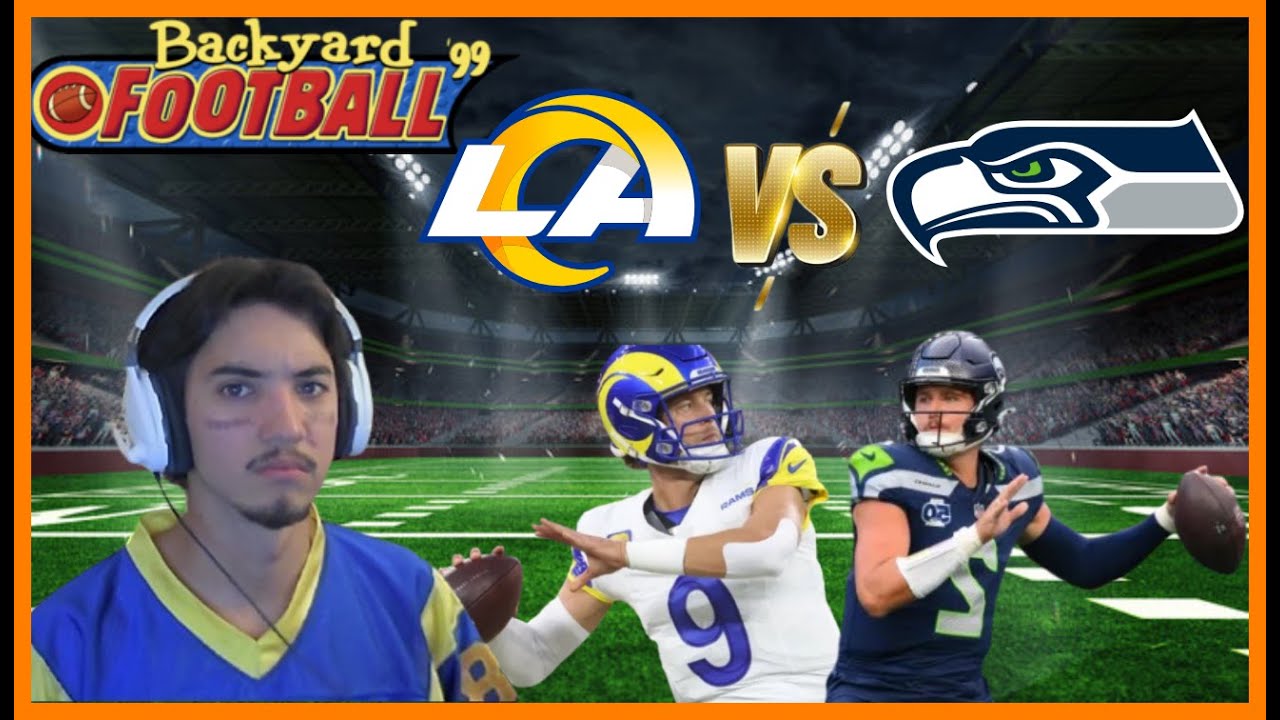 Rams Vs Sea Hawks 2026 NFL Playoffs - Backyard Football 99