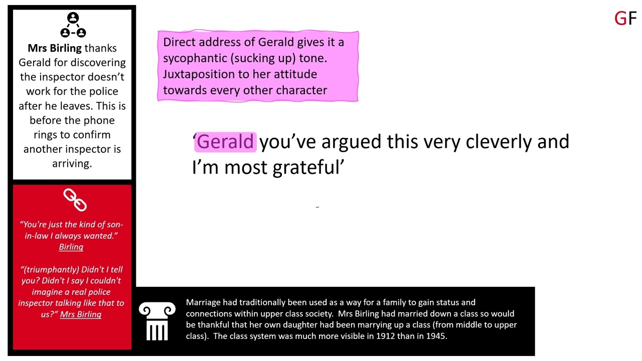 "Gerald you’ve argued this very cleverly and I’m most grateful"