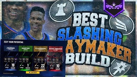 How to make My Slashing Playmaker Build NBA2K21 ( Best Point Guard Slashing Playmaker build In 2K)