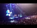 'Eu choro pela Ivete' diz Michel Teló em seu show em Portugal.