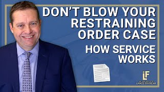 Why Confusing Service Types can be Fatal to Your Restraining Order Case Washington State Attorney