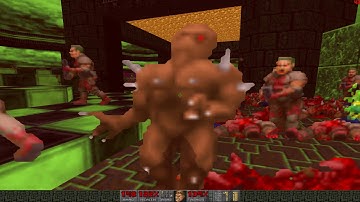 Doom 2 Abyssal Speedmapping Sessions: Session 35 Level 17 UV Max in 08:07