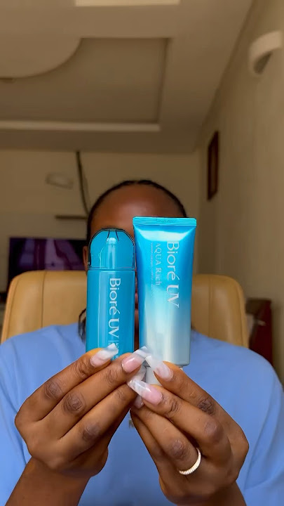 Sunscreen Review: Bioré UV Aqua Rich Watery Essence vs Bioré UV Aqua Rich Aqua Protect Lotion