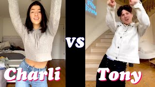 Tony Lopez Vs  Charli D’amelio TikTok Compilation